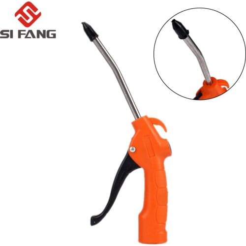 Deluxe 5" Plastic Handle Air Blow Gun Pneumatic Tool with Removable Rubber Tip Dust Removal Cleaning Tool Airbrush Tool