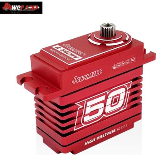 Power HD A40CHV A50CHV All-Metal High-Torque Model Aircraft Steering Gear Gasoline Engine Turbojet Drone HV Servo For Rc Plane