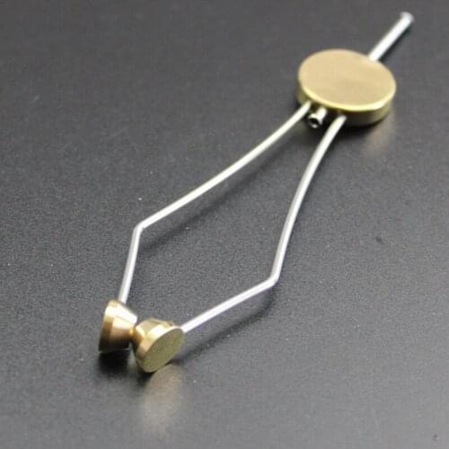 Heavy Bullet Head Fly Tying Bobbin Holder With Ceramic Tube Tip&ball Feet Clamp High Quality Fly Tying Tools