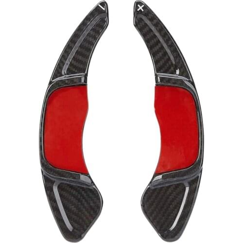 Carbon Fiber Steering Wheel Shift Paddle Shift Extension For-VW Golf 7 MK7 Scirocco-Polo GTI