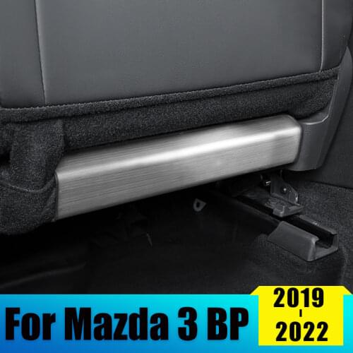 Car Seat Back Anti-Kick Pad Protector Cover Kick Child Board Scratch Resistant For Mazda 3 Alexa 2019 2020 Accessories
