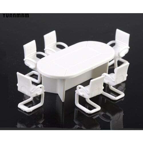 1:50 1:75 conference table table furniture model DIY sand tablemodel material Building Indoor model technology model parts/toys