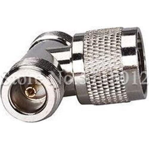 1Pcs RF Adaptor N-KJK N Type Tee Connector Converter Male and Double Famale Head Plug RF Adaptor