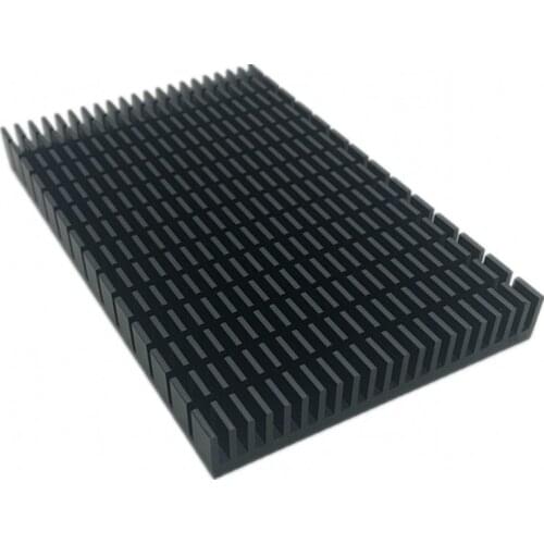1PCS high quality high power aluminum radiator 150*93*15MM heat sink aluminum black heat sink