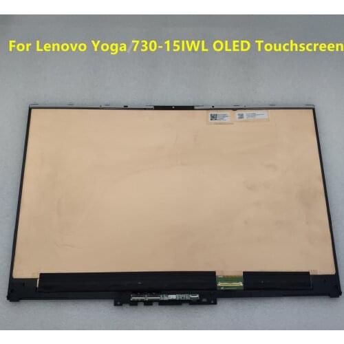 15.6"Inch WQHD LCD Display Touch Screen Digitizer Assembly ATNA56WR05-0 5D10U65221 For Lenovo Yoga 730 15IWL OLED Screen
