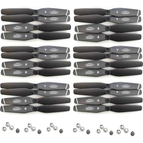 24PCS(6set) Propellers Blades Propeller Cover For S166 S167 GPS RC Drone S167 Quadcopter Spare Parts Accessories