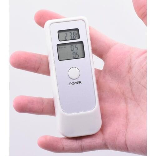 Alcohol Tester Professional Digital Breathalyzer Dual LCD Display Mini Portable Alcohol Detection Device Breath Alcohol Tester