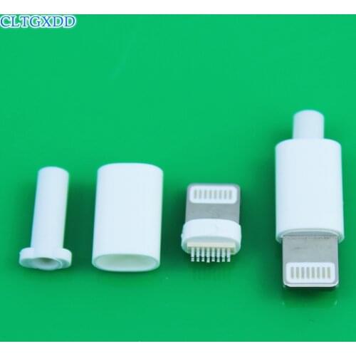 Cltgxdd Welding Type 8Pin Male Plug USB Connector Adapter Converter for iphone