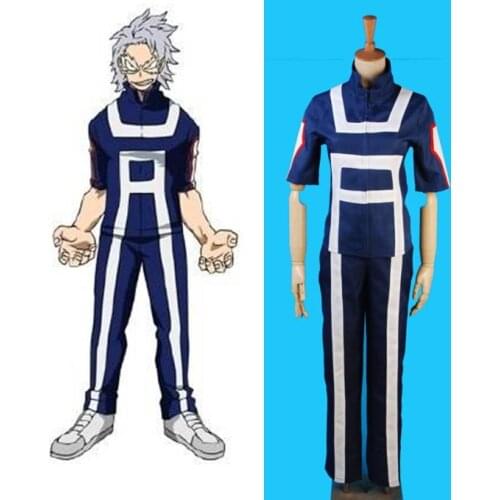 Boku no Hero Bakugou Katsuki Todoroki Shoto Cosplay Costume School Uniform Blue Top Pants Anime Halloween Cos My Hero Academia
