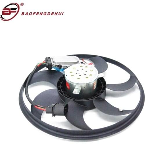 Auto Cooling Fans Kits Small 7L0959455F Big 7L0959455G Cooling Fan Motor Car Fan For Volkswagen Touareg For Audi AQ7