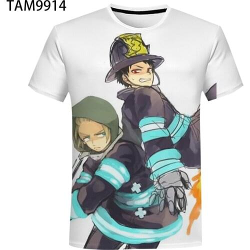Summer 2021 Wholesale 3D Printing Cotton Comfortable Mens Womens T-Shirt Childrens Anime Leisure Loose Cheap Short Sleeve Top