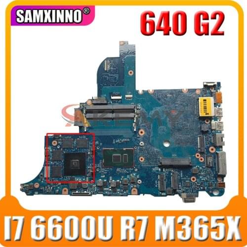 Akemy For HP ProBook 640 G2 650 G2 Laptop Motherboard I7 6600U R7 M365x 2G circus-6050a2723701-mb-a02 Test Ok Fast Ship