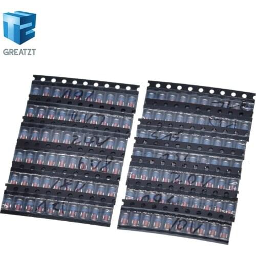 TZT LL41 SMD Zener diode KIT 1W 3V3-36V 13 kinds *10pcs= 130pcs ZM4728A ZM4732A ZM4733A ZM4737A ZM4740A ZM4742A ZM4744A ZM4745A