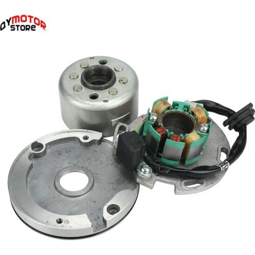 150cc coil Stator Magneto Magneto rotor set for Lifan LF150 150cc Horizontal Dirt pit monkey Bike 150cc