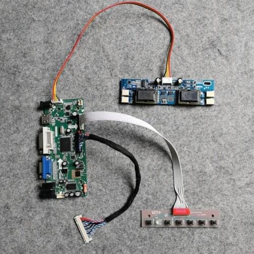 1280*1024 M.NT68676 4CCFL Kit VGA+DVI LVDS 30 Pin LCD display controller board Fit L170E3/M170EN04/M170EN05/M170EN06 matrix