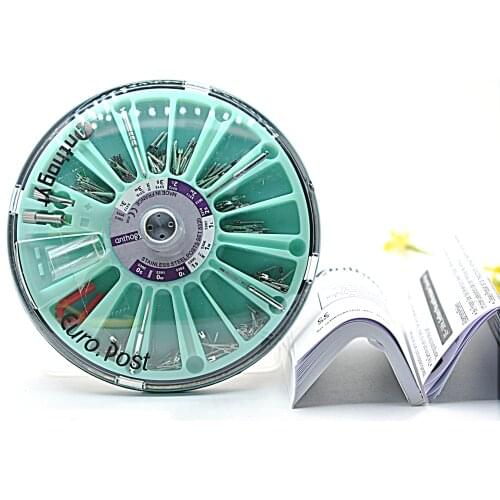 Dental Euro post steel screw post 120pcs dental materials for dentist tool