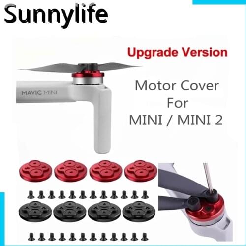 Sunnylife Aluminium Cap Engine Prevent Propeller Scratch for DJI Mavic Mini / Mini 2 universal Upgraded Motor Cover Accessories