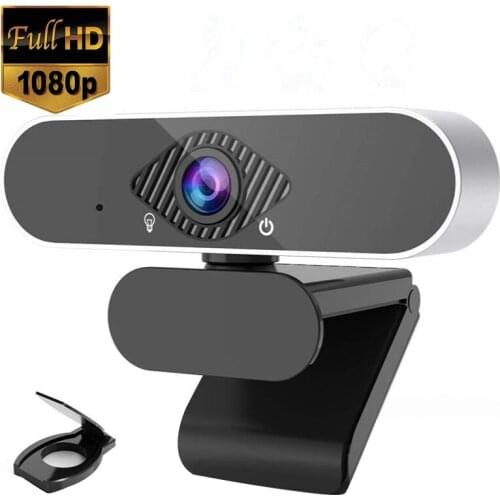 Hd 1080p Webcam, with Microphone, for Streaming Webcam, 360 Rotation Mini USB Camera, for Laptop Game Live Broadcast