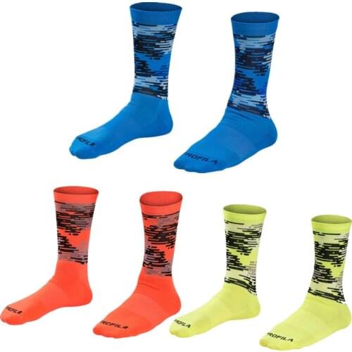 High Quality Compression Professional Sport Cycling Socks Mountain Road Bicycle Socks Outdoor Sports Camouflage Racing Socks