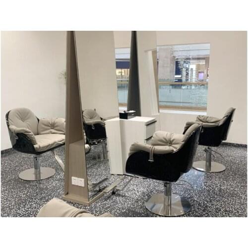 Wanghong barbershop chair chair hair salon special haircut chair lift simple modern pedal hair salon chair