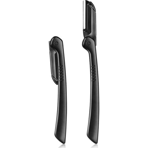 1PC Portable Eyebrow Trimmer Facial Hair Trimmer Shaping Eyebrow Knife Razor Stainless Steel Blade Eyebrow Remover Makeup Tool