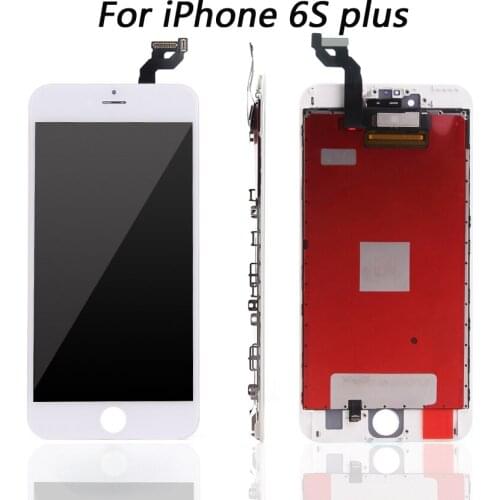 10 pcs AAA Display for iPhone 6S Plus LCD Complete with Frame Touchscreen for iPhone 6S Plus LCD Display Black White