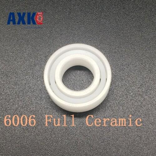 2021 Hot Sale Rolamentos Axk 6006 Full Ceramic Bearing ( 1 Pc ) 30*55*13 Mm Zro2 Material 6006ce All Zirconia Ball Bearings