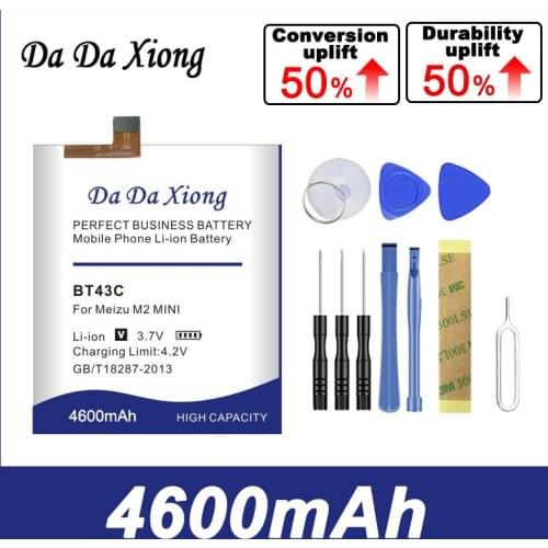 Da Da Xiong 3550mAh BT43C Battery for Meizu M2 mini cell phone battery