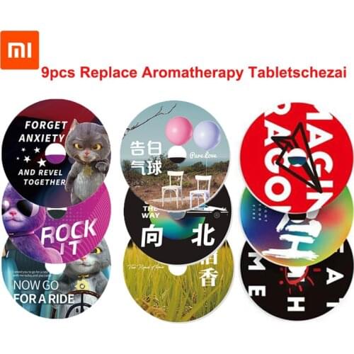 Original Youpin Sothing TITA Turntable Phonograph Car Fragrance Car Air Freshener with 3pcs Replace Aromatherapy Tabletschezai