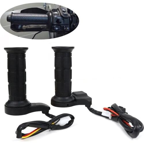 Heated Handlebar Grips Aftermarket Fit For 22.mm 25.4mm Motorcycle Handlebar Electric Hot Heated Grips Handle Handlebar Warmer