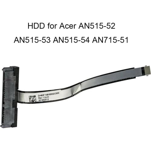 OVY Computer cables For Acer Nitro 5 AN515-52 AN515-53 AN515-54 AN715-51 NBX0002C000 laptop Hard Drive HDD Drive Connector Cable