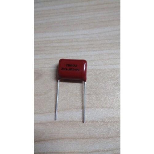 10PCS CBB Capacitors 0.22uF 224J 630V 224 P=15MM