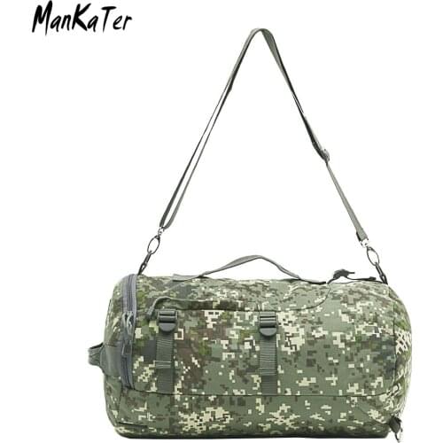 ManKaTer MKT Free Shipping Air Travel Round backpack 35L Multi-function It is handbag and Inclined shoulder bag
