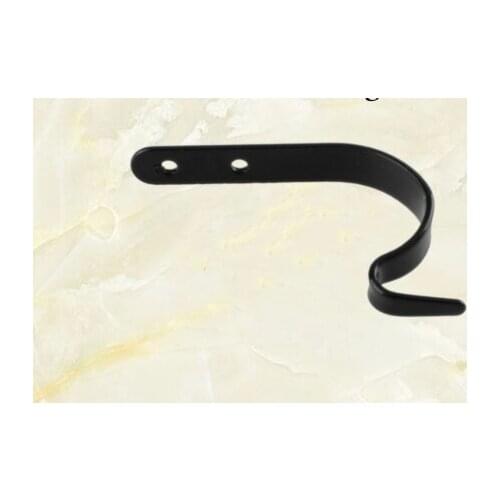 Hardware accessories B-381 metal hook J-type hook baking paint black hook 71mm bag hook painting hook clothes hook