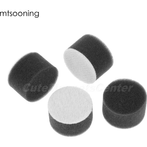 Mtsooning 1inch 20Pcs Black Sponge Polishing Buffing Pad Car Polisher Hand Tool Kit For Car Polisher Wax Buffer