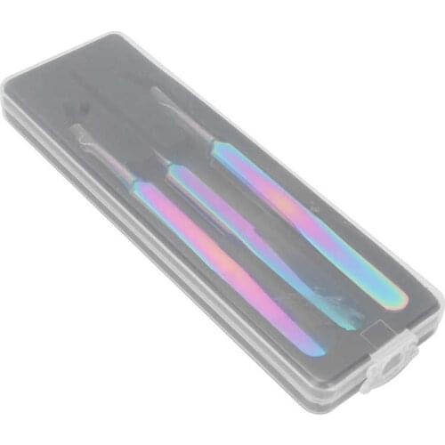 Eyelash Tweezers Portable Nail Art Tweezers Not Easy To Wear Simple Operation Stylish for Household for Nail Salon