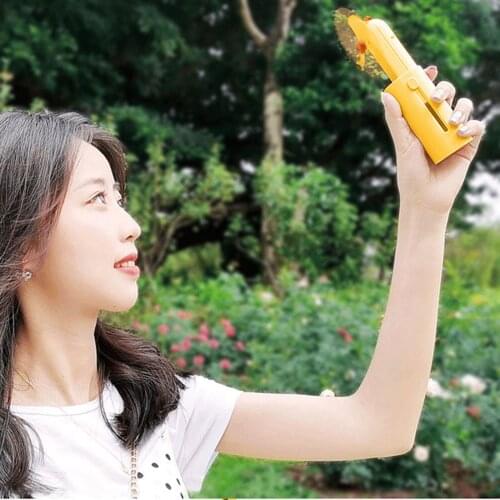 Mini Hand Held Fan 2 Speed Personal Fan 20 Hours Operated Small Pocket Fan with Power Bank