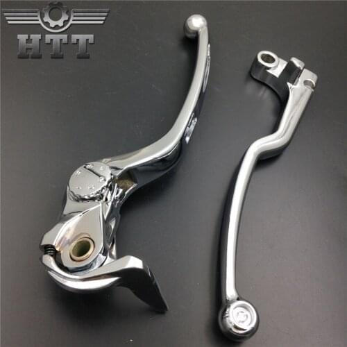 Aftermarket free shipping motorcycle parts Brake Clutch Lever fit for SUZUKI GSXR GSX-R GSXR600 GSXR750 GSXR1000 CHROMED