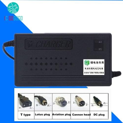 48V ebike Li-ion LiPo Lifepo4 Lithium Iron Phosphate Battery Charger 1.8A 2A 3A 4A 5A 13S 14S 15S 16S Polymer e-bike charging