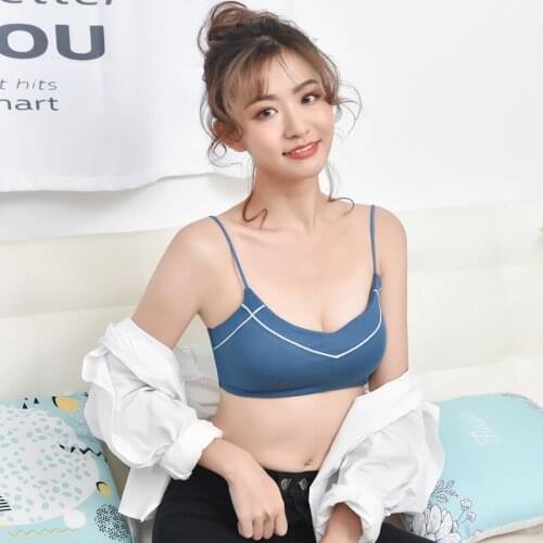 Push Up Women One-Piece Bras Cotton Sexy Soft Wire Free Brassiere Comfortable Padded Female Tube Top