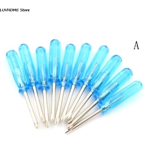10 Pieces Small Screwdriver 2.0MM Disassemble Tool For Mobile Phone Screwdriver Slotted Screwdriver Repair Tools