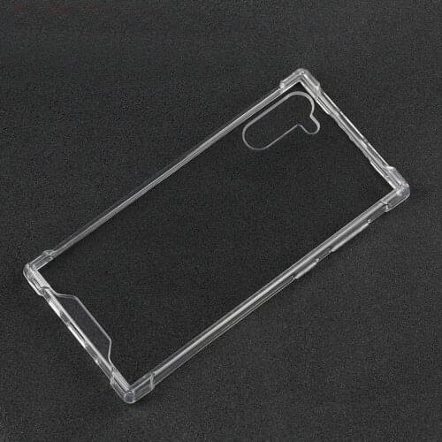 100pcs/lot,Shockproof Clear Transparent PC+TPU Scratch Protection Case Cover for Samsung galaxy S8 Plus S9 S10 S10E S20 Ultra