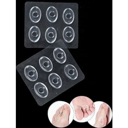 12PCS/6PCS Foot Remover Pad Feet Medical Gel Silicone Foot Corn Removal Patch Health Care Pain Relief Patch Foot tool