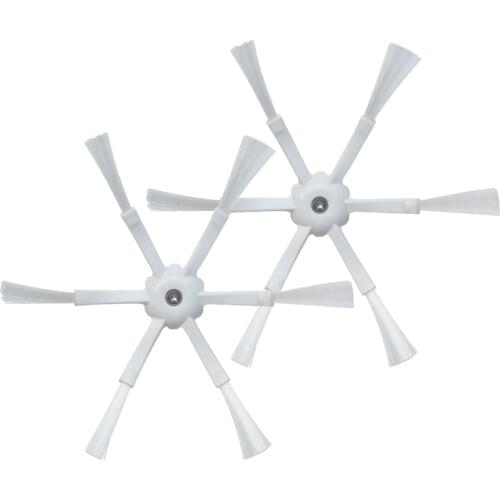 2Pcs 6 Armed Side Brush for Xiaomi Roborock S50 s51 s55 T4 T6 T7 T7PRO P5 S5 Robotic Vacuum Cleaner Accessory