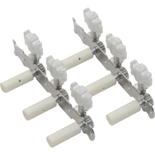 2 Pieces Machine Heads Guitar Tuning Pegs for Concert Guitar (3li / 3re)