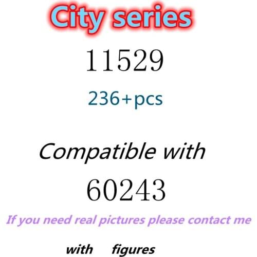 236pcs 11529 Building Block Toy City Series 60243 Assembled Building Block Childrens Toy Gifts