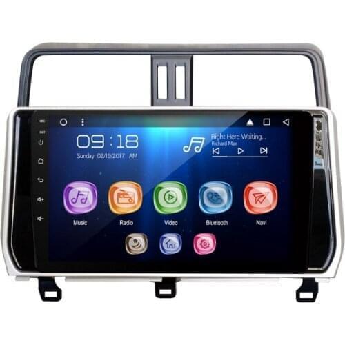 Allways 10.1" IPS Screen Android 8.1 Quad-core Ram 1GB Rom 16GB Car Multimedia for Toyota Pardo 2018 Full touch screen