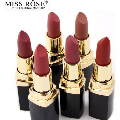Batom 24color Nude Matte Lipstick Matte Velvet Lipstick Beauty Red Lips Batom Cosmetic long-lasting Makeup