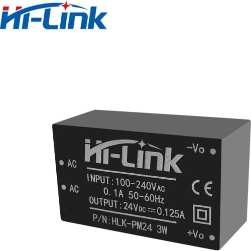 Free shipping mini Size ac dc converter power module ac to dc HLK-PM24 24Volt 3W