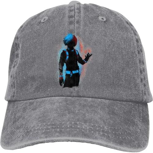 Dark Shadow Shoto Baseball Cap Men MY HERO Academia Anime Caps colors Women Summer Snapback Caps